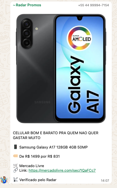 Oferta Parafusadeira Wap R$97